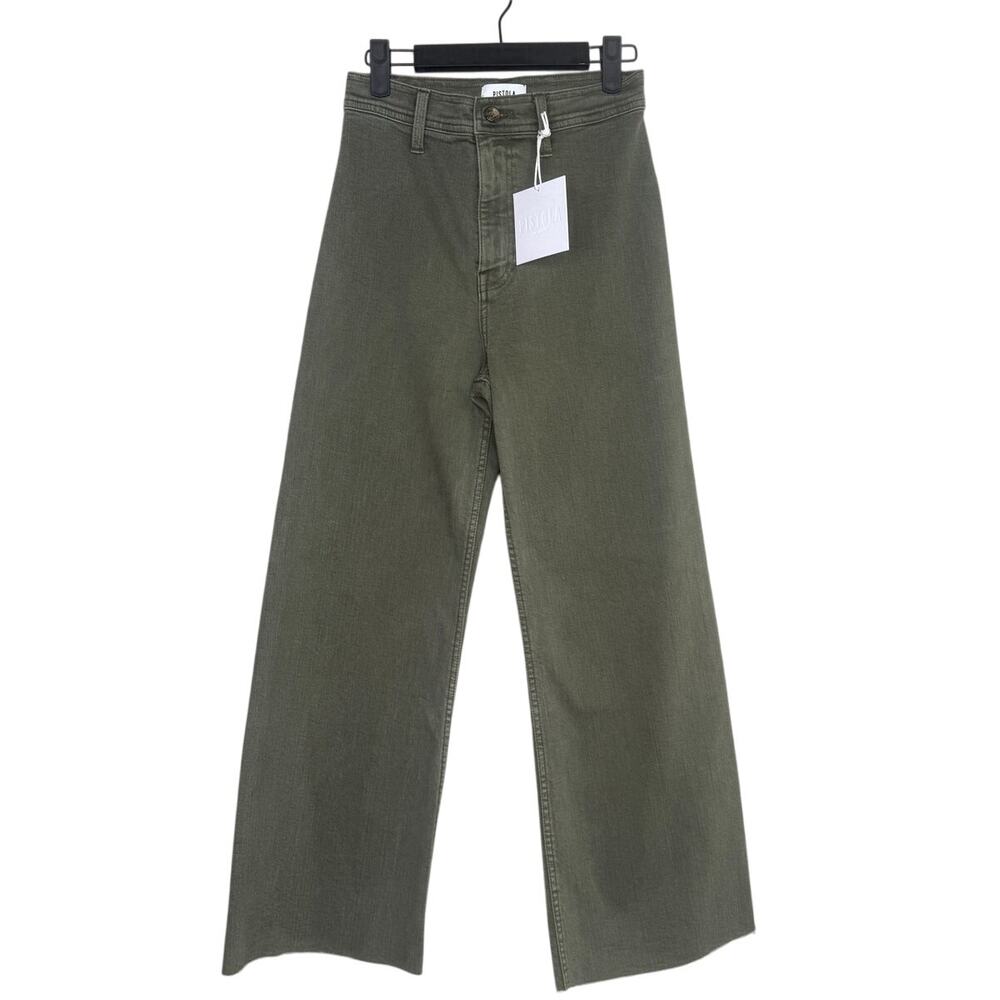 pistola Olive Wide Leg Pants